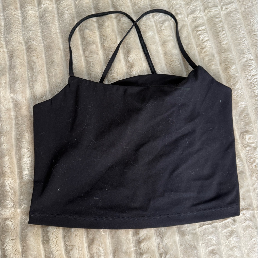 Gymshark Black Strappy Camisole